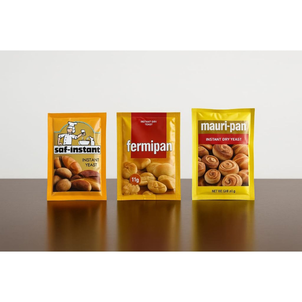 

Ragi instant Fermipan , Saf Instant , Mauri-pan