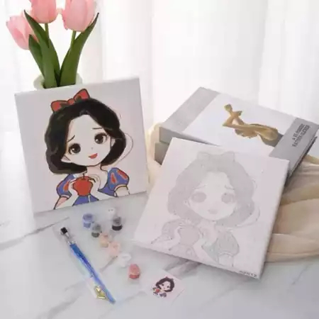 

Melukis Canvas Melatih Kreativitas Mewarnai Anak Mewarnai Lukisan Kanvas