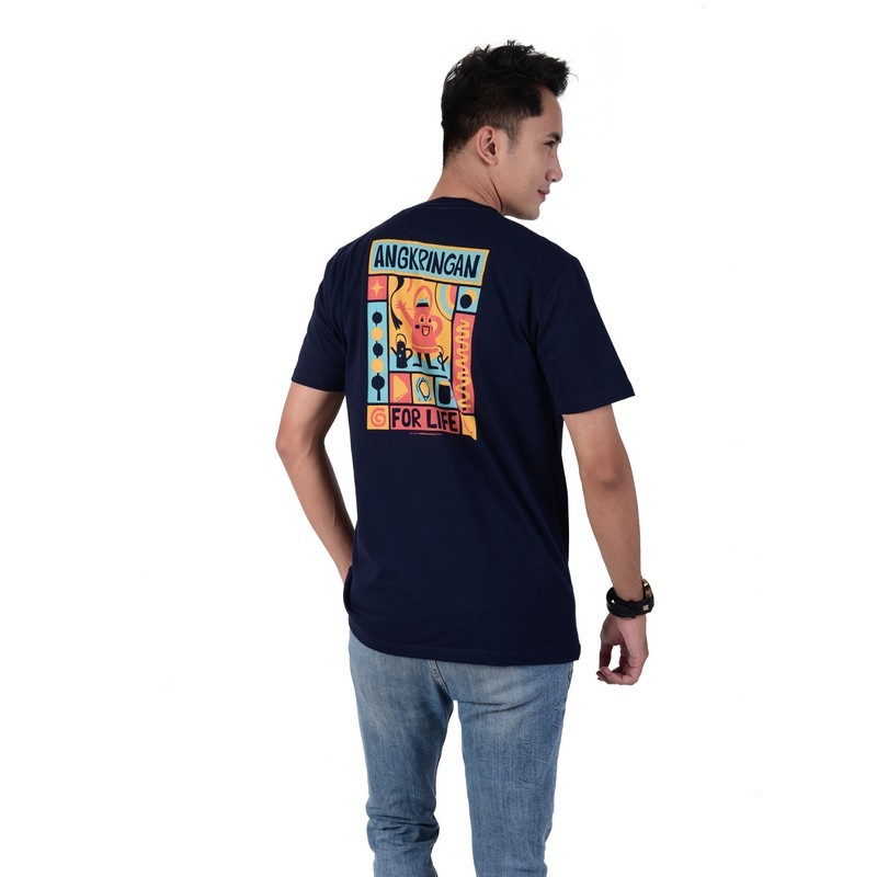 Dagadu Kaos Angkringan - Navy