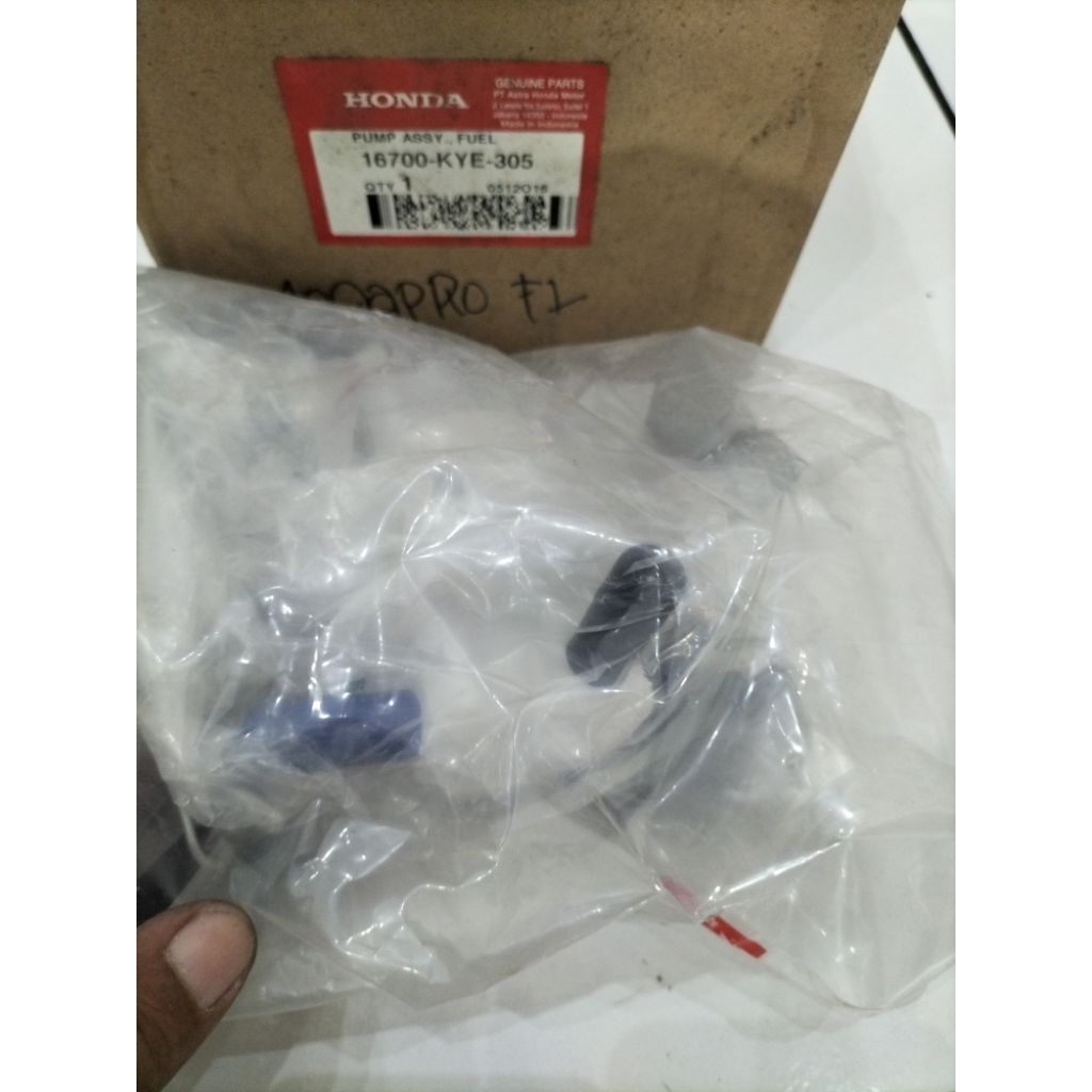 FUEL PUMP BEAT FI MEGAPRO FI VERZA FI ORIGINAL AHM ASLI