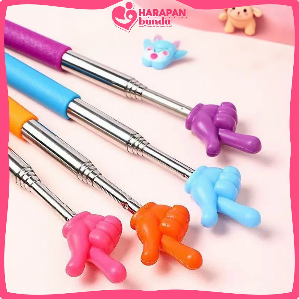 

Penunjuk Papan Tulis Tongkat Pointer Untuk Mengajar Alat Stationery / Tongkat Tunjuk Praktis Extendable Pointer Teleskopik Harapan Bunda A123