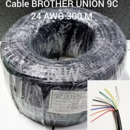 Kabel Data Sensor Isi 9 24awg Brother Union 300Mtr