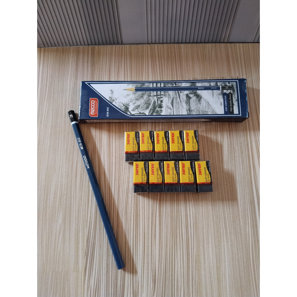 

TERBARU PROMO PAKET HEMAT PENSIL M2000 1LSN + PENGHAPUS JOYKO 10 PCS