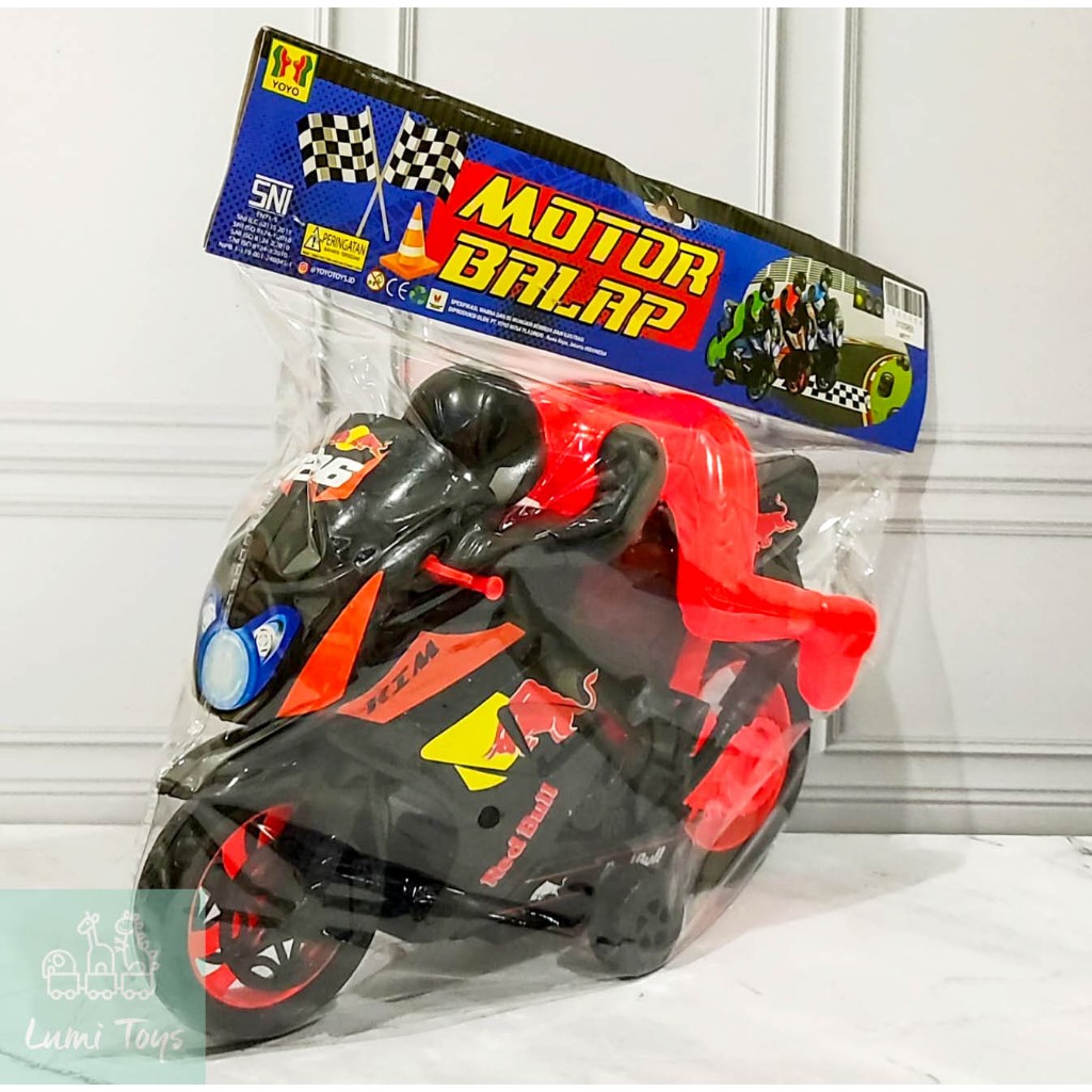 Mainan Anak Motor Balap Racing Motorcycle Friction MR777