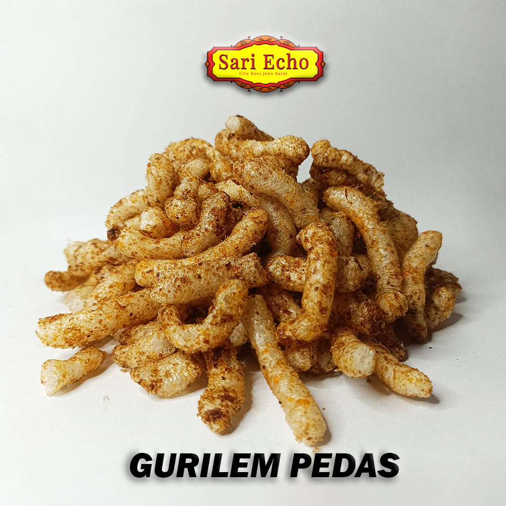 

Gurilem Pedas khas Cililin Sari Echo 250gr
