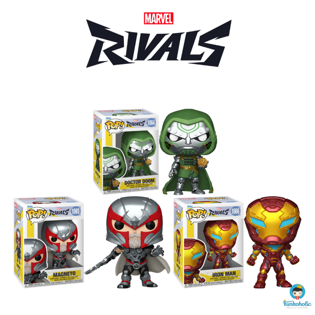 Funko POP Set Promotion Marvel Rivals - Team Up (4 ITEMS)