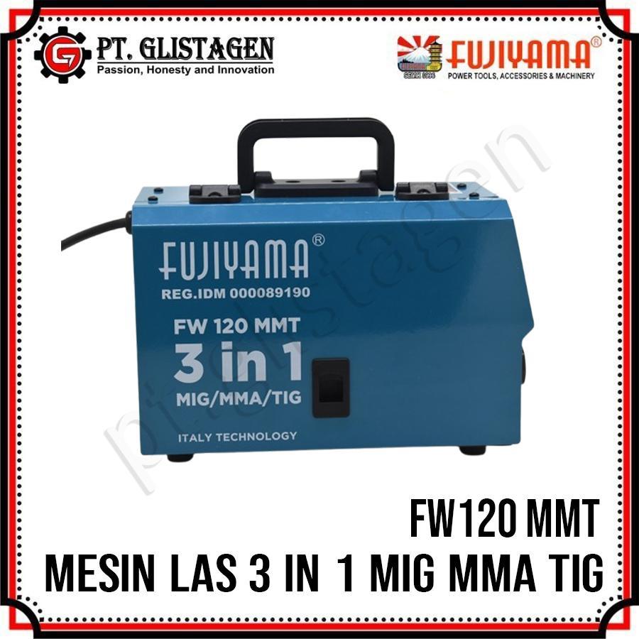 Fujiyama Mesin Las 3 IN 1 MIG MMA TIG FW 3in1 Travo Tanpa Gas Co2 Gasless Trafo Las Inverter Argon C