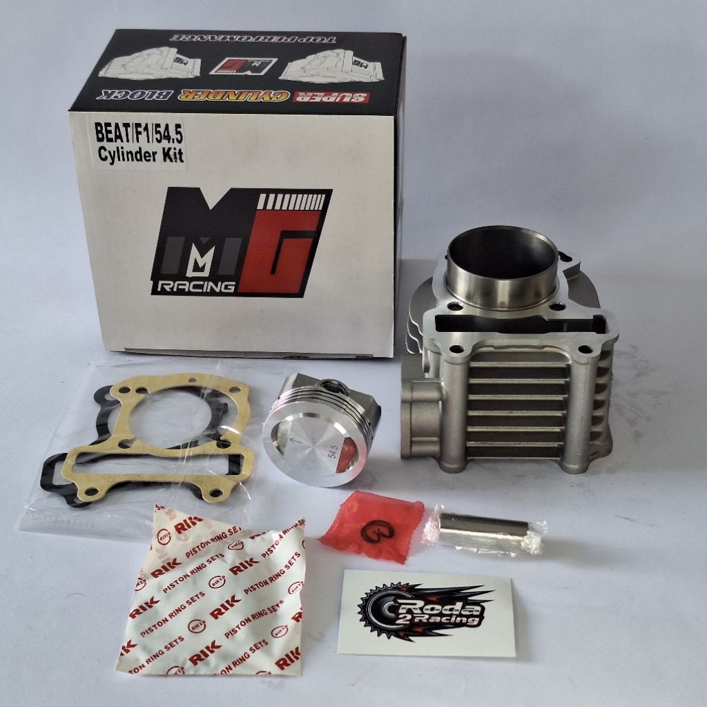 BLOK SEHER BORING PAKET BORE UP Honda Beat FI 54,5 MM Iron Casting