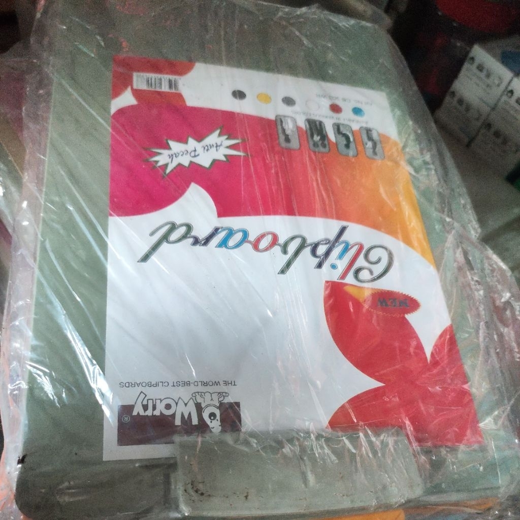 

papan ujian papan dada plastik warna clipboard