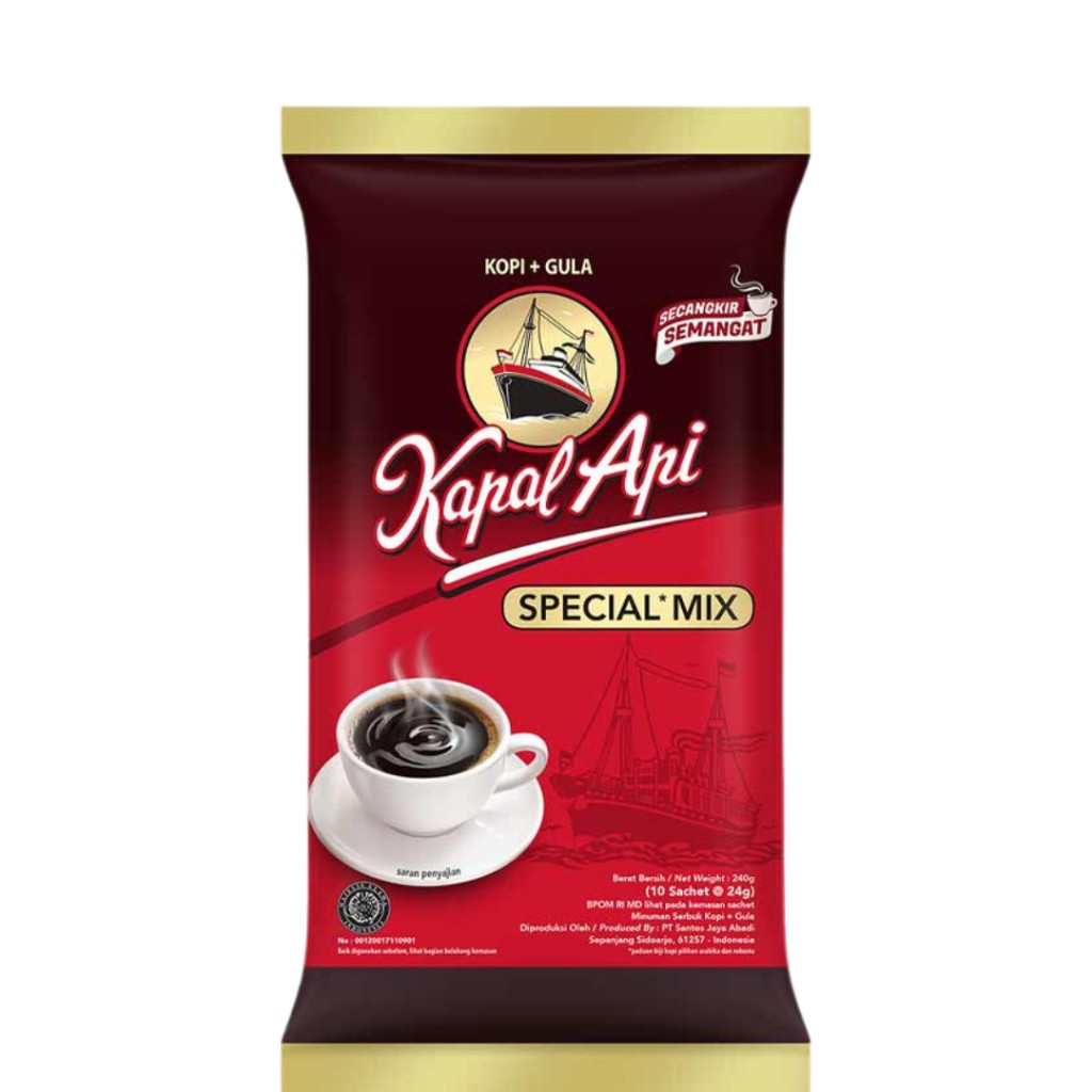 

KOPI KAPAL API KOPI BUBUK SPECIAL MIX 10x23g