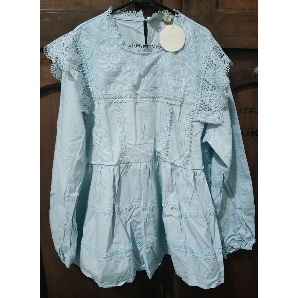 Atasan wanita renda import