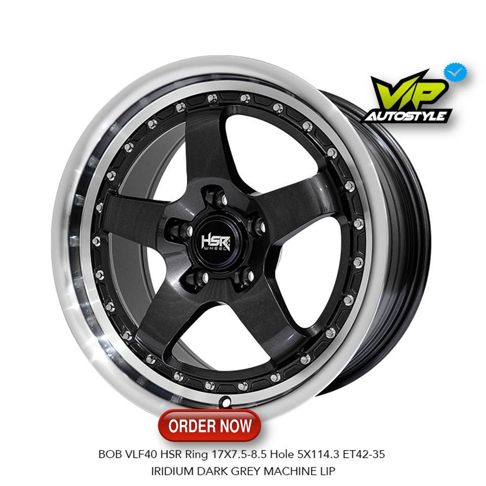 VELG MOBIL TERIOS, INNOVA, RUSH, ERTIGA, XL7 RING 17 HSR BOBO 5X114,3 - HSR WHEEL JAKARTA UTARA