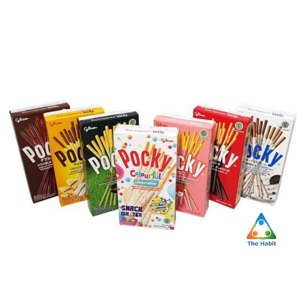 

(The Habit) Pocky Biskuit Stick all Varian / Snack Biscuit Stick