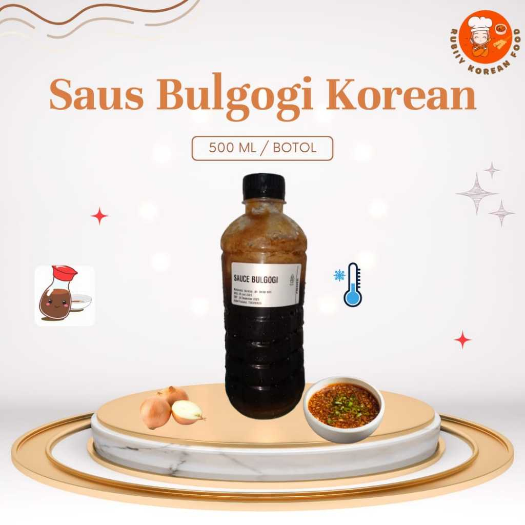 

Saus Bulgogi Bumbu Daging Korea 500 gr - Botol