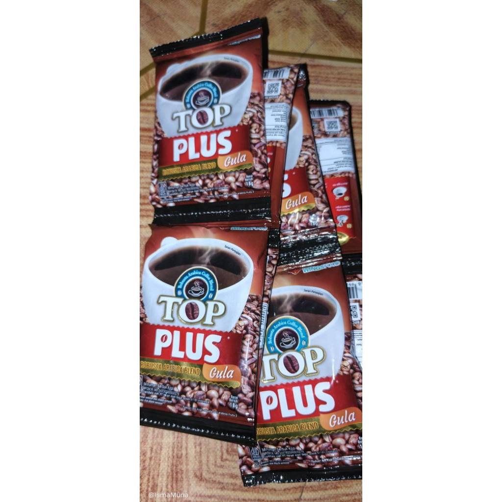 

10 pcs Kopi Topplus Renceng/Top Plus Gula 18 gram
