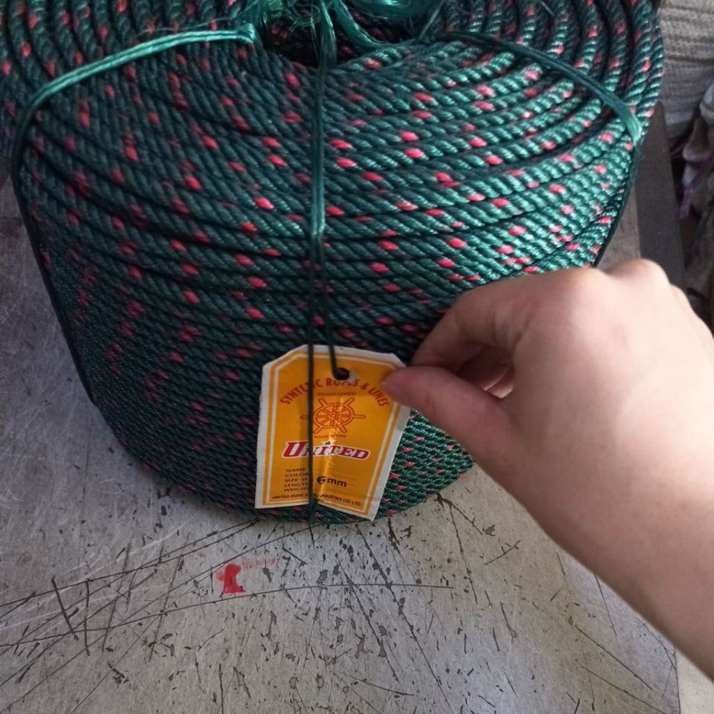 TALI UNITED TAMBANG PLASTIK 6.MM