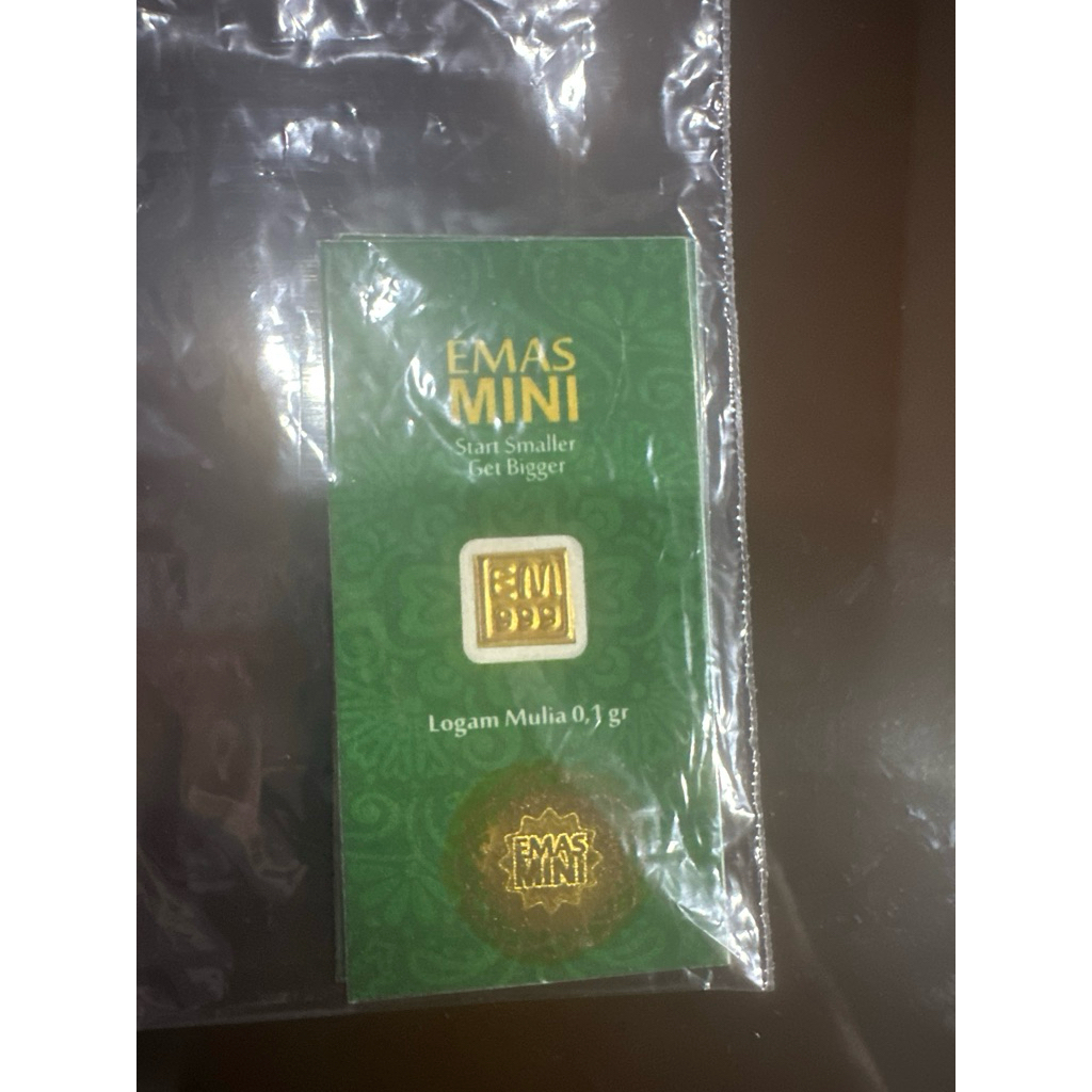 Emas Mini 0,1 gr