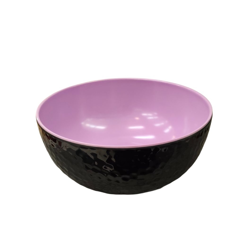 Mangkok Melamin Kulit Jeruk | Mangkok Dua Warna Hijau dan Ungu 596011