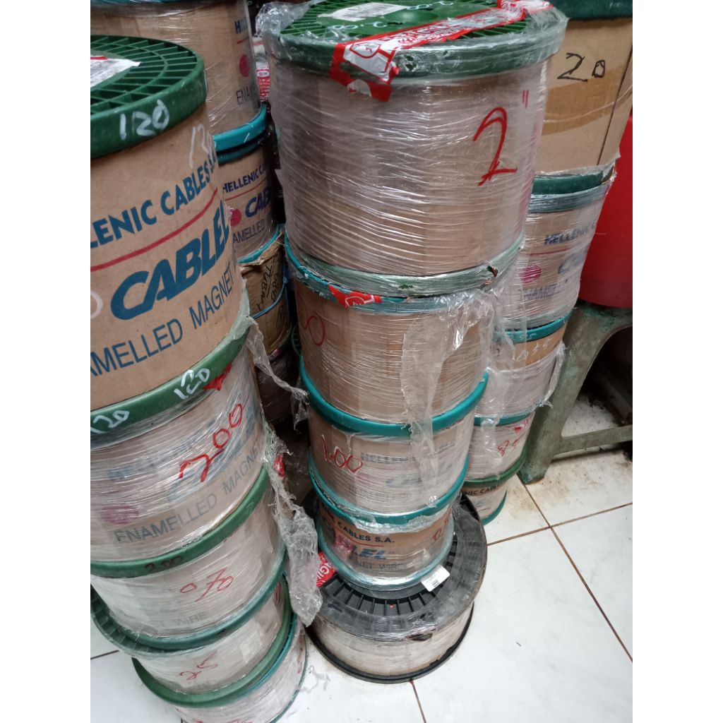 KAWAT TEMBAGA EMAIL HELINIC 0,35 PER KG