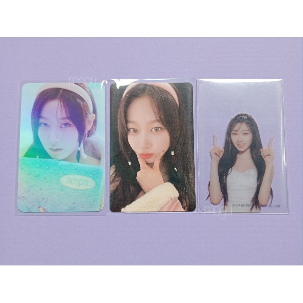 pc official giselle aespa set