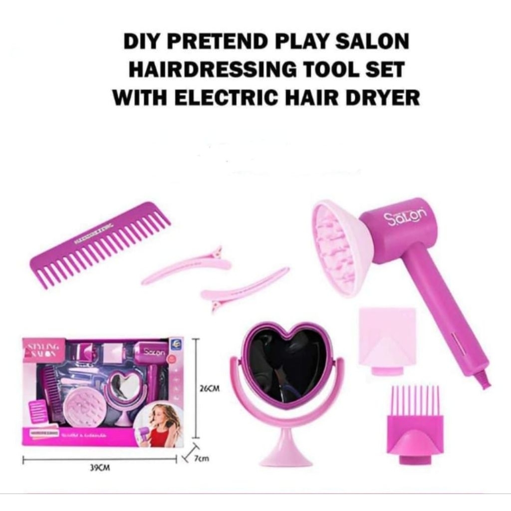 Mainan Alat Makeup Kecantikan Rambut Anak Perempuan