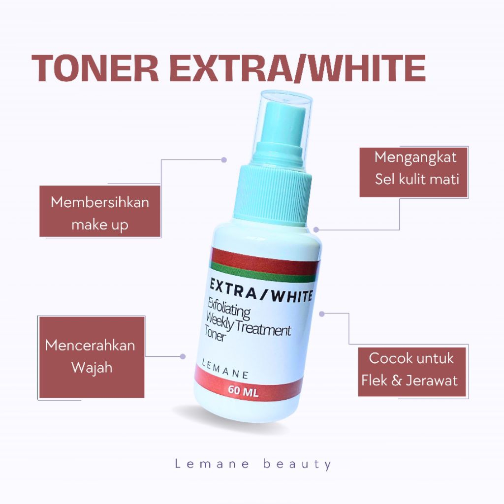 Toner Strong Pengelupasan Wajah Flek Kulit Mati Ampuh