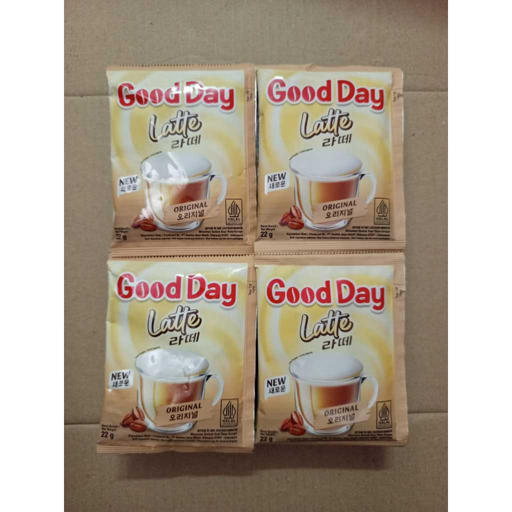 

Goodday Latte Original 1Renceng isi 10Sachet