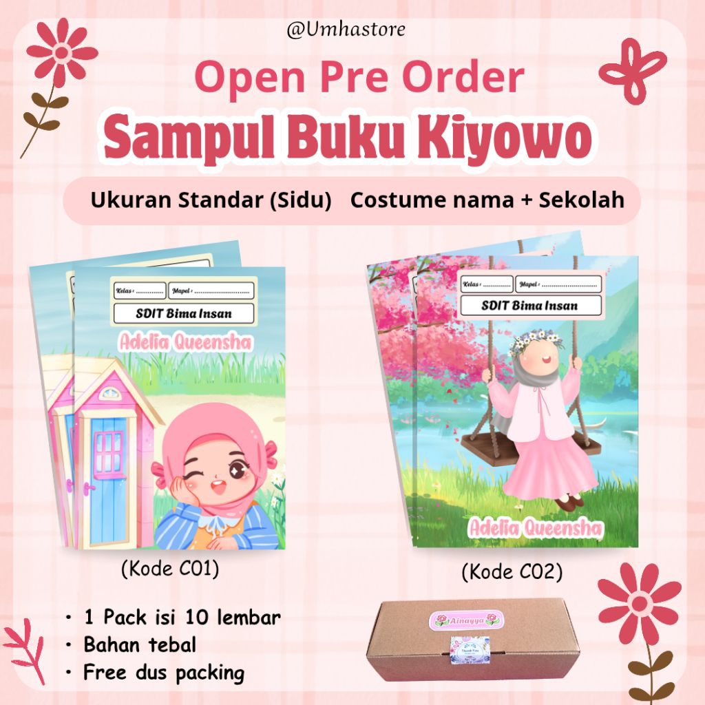 

SAMPUL BUKU TULIS LUCU UNIK COSTUME NAMA