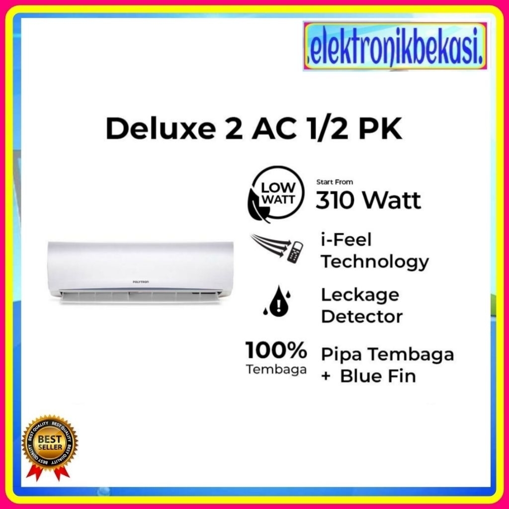 AC STANDAR POLYTRON 1/2 PK PAC 05 VH / AC POLYTRON PAC 05 VH / POLYTRON PAC05VH AC 0.5 PK