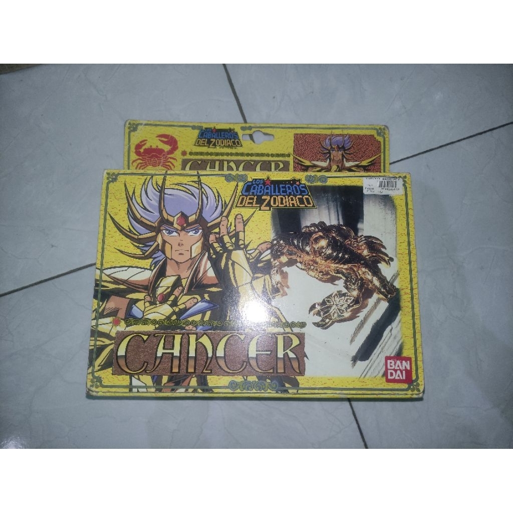 figure saint seiya cancer original bandai 1987 jadul vintage rare