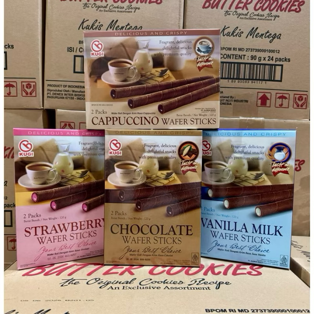 

KUGI WAFER STIK BOX 120GR