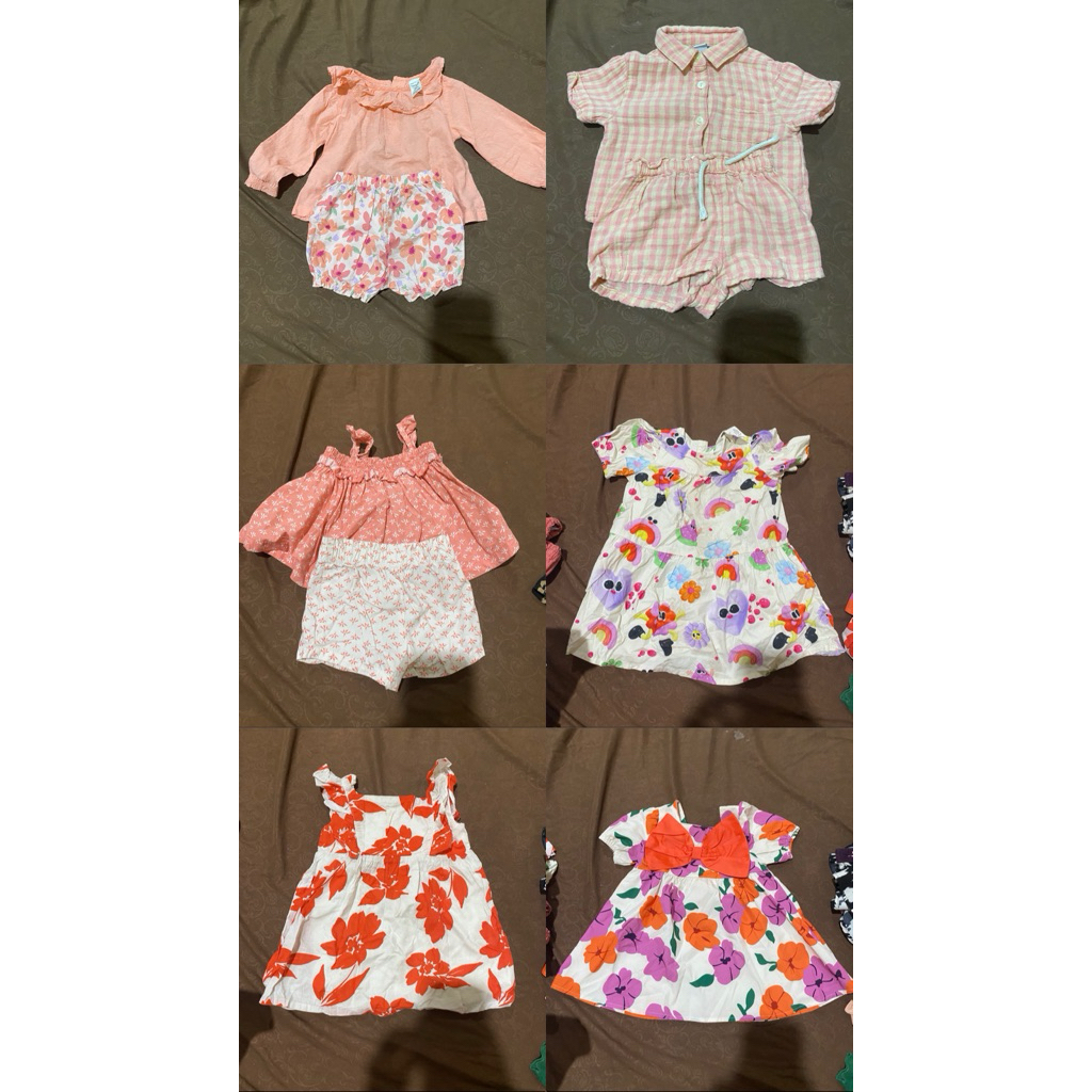 PRELOVED H&M carters old navy shein anak perempuan 1-2 tahun