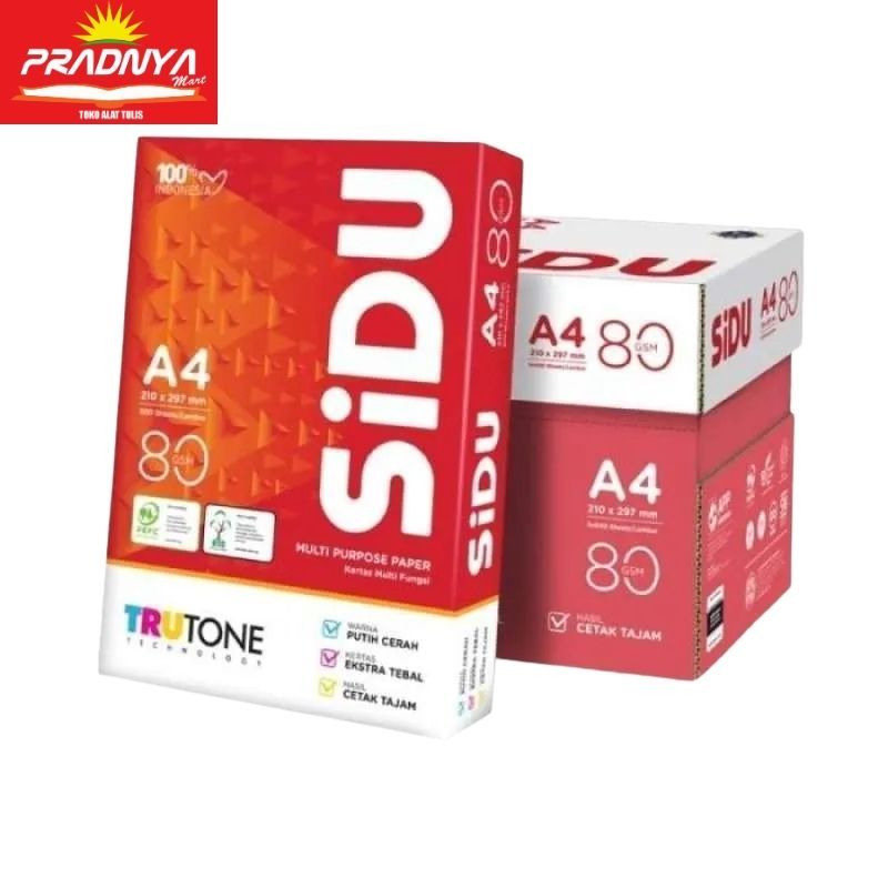 

Kertas Hvs Sinar Dunia / Sidu A4 80 Gram