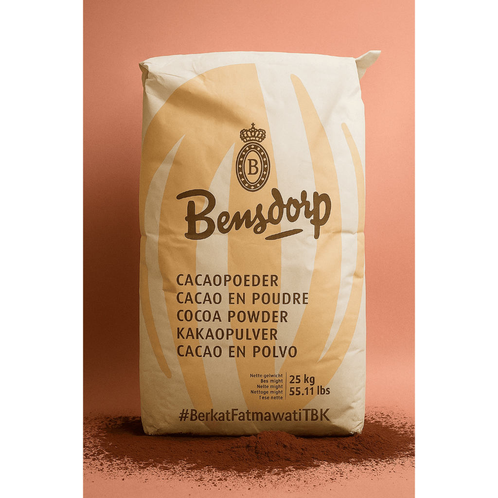 

Bendrop Cocoa Powder 25kg - Cokelat Bubuk Premium Light Dutched 22-24% - BENDROP 25KG
