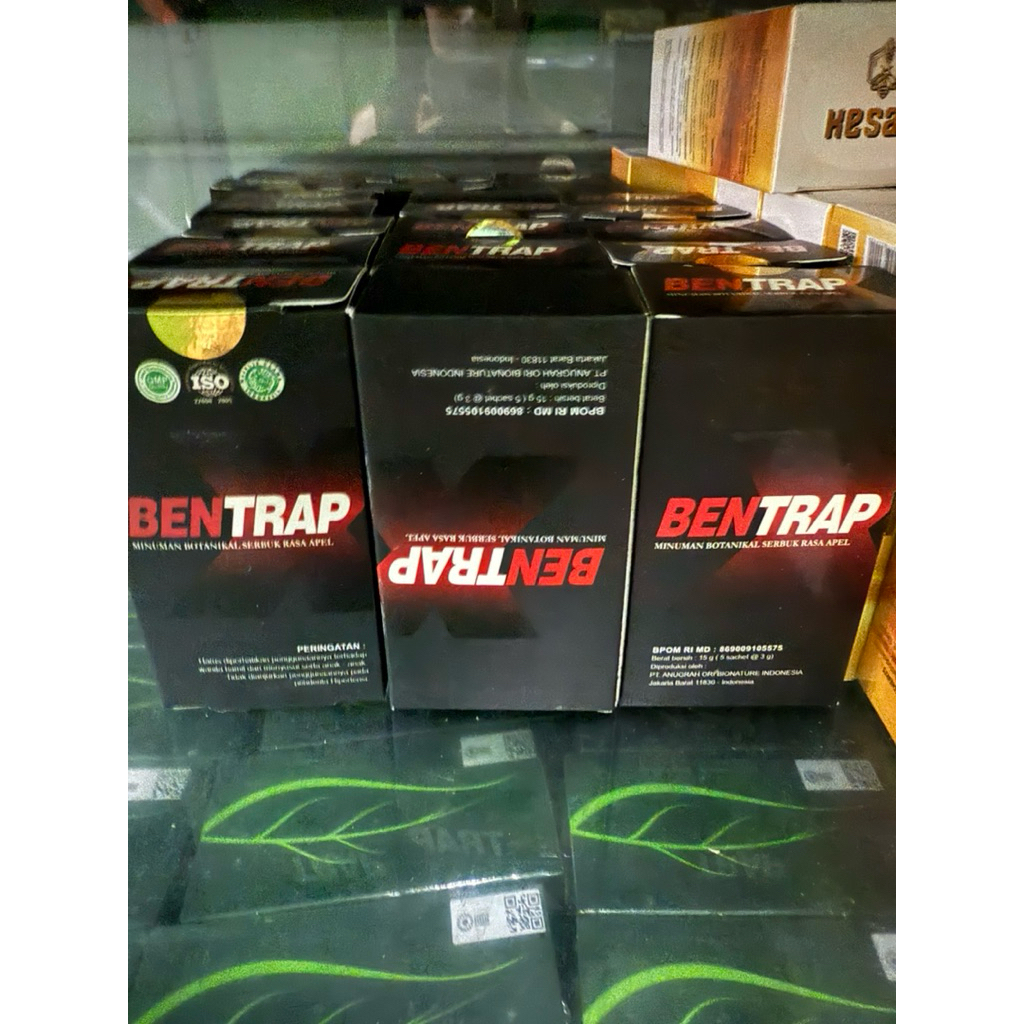 minuman Bentrap bubuk rasa apel