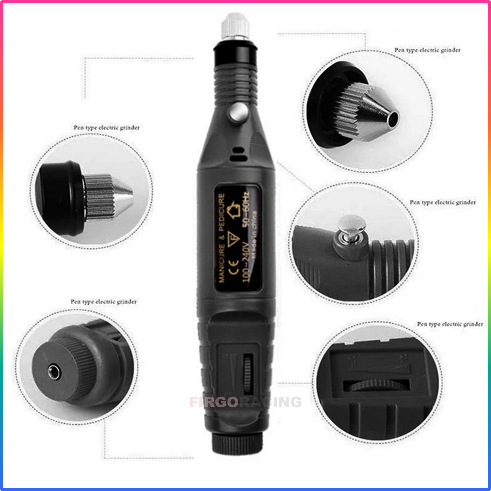 Bor Mini Grinder KJ005 130W – Mesin Bor Listrik Serbaguna untuk Poles & Ukir