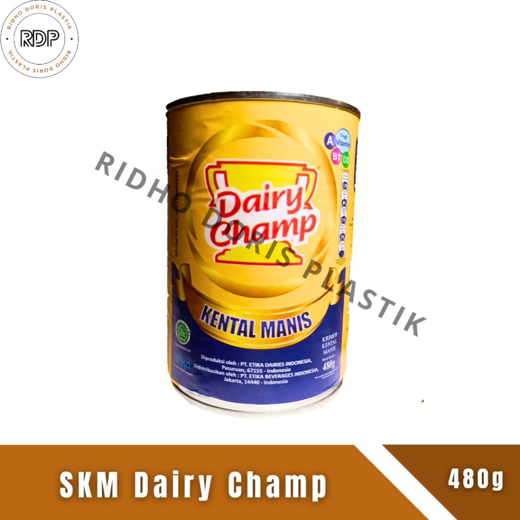 

Susu Kental Manis Dairy Champ 480g