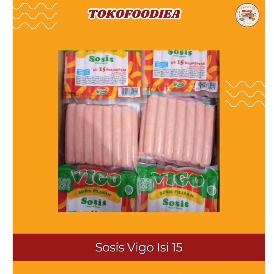 

Vigo Sosis Ayam Isi 15 | Tokofoodiea