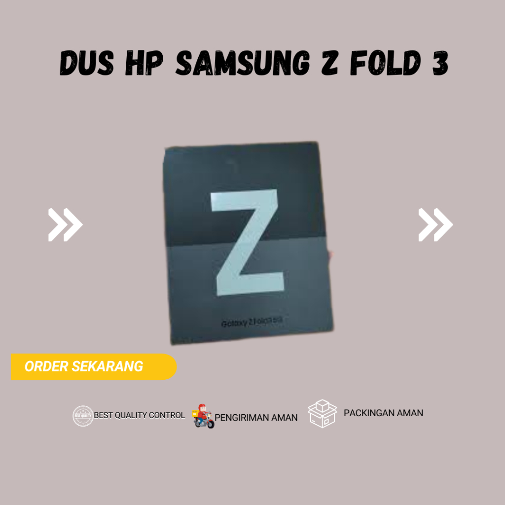 Dus Box Hp Samsung Z FOLD 3 - Aksesorishpnow
