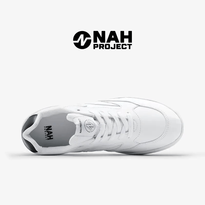 Harga Miring Promo Cuci Gudang - Nah Project - Sepatu Sneakers Putih Unisex Audacity-C Afd Classic