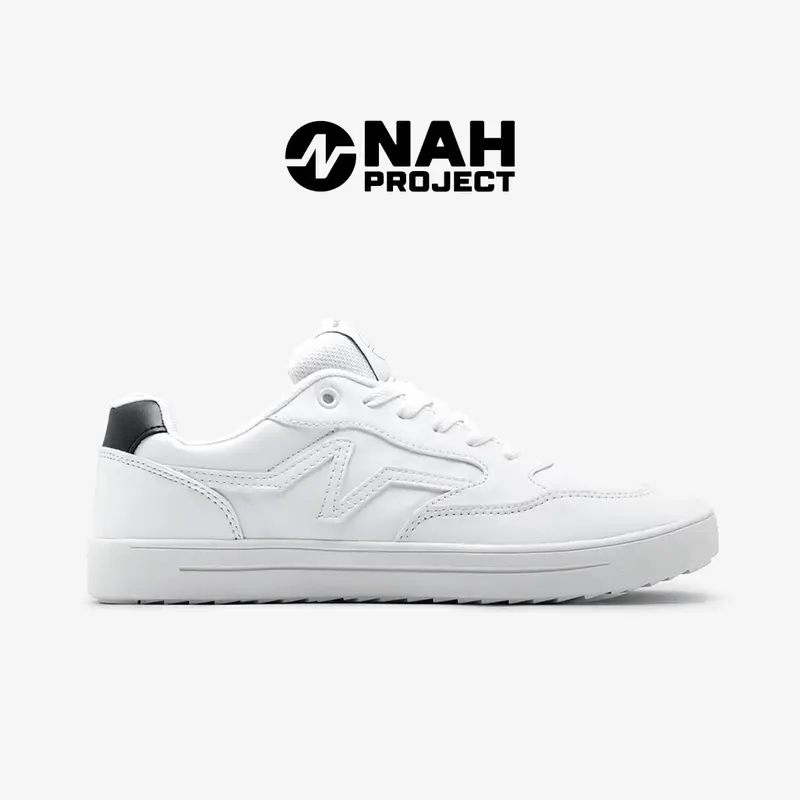 Tahan Lama  Promo Cuci Gudang - Nah Project - Sepatu Sneakers Putih Unisex Audacity-C Afd Classic