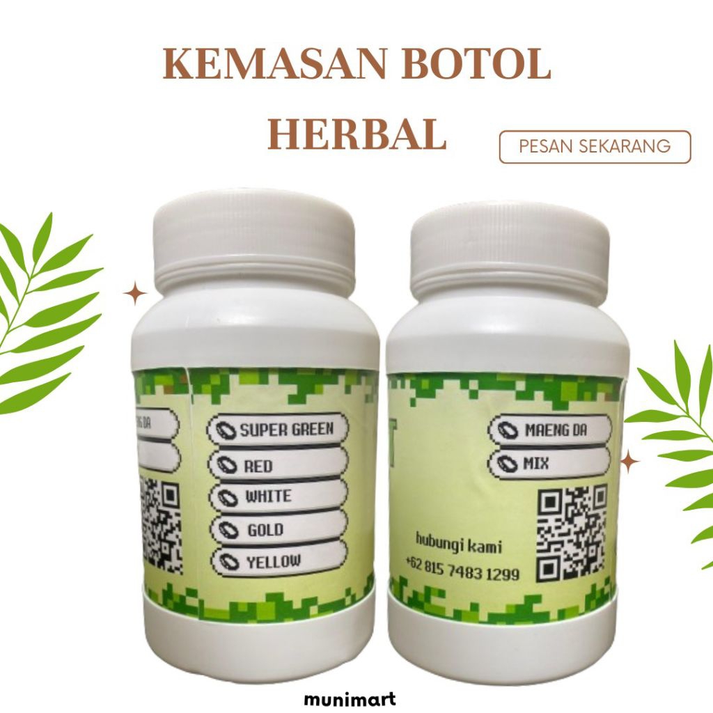 

bubuk kemasan botol 200gram Bubuk herbal terbaik greentea s+