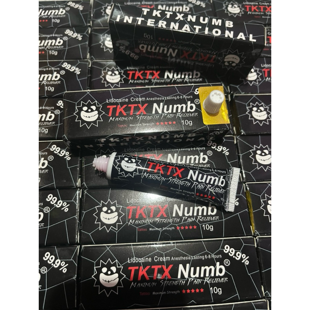 ANASTESI TKTX BLACK GENERAL CREAM PINK 99,9% ORIGINAL