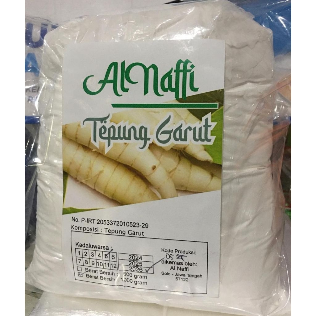 

TEPUNG GARUT GLUTEN FREE 500gr tepung angkrik irut jlarut solusi asam lambung maag gerd