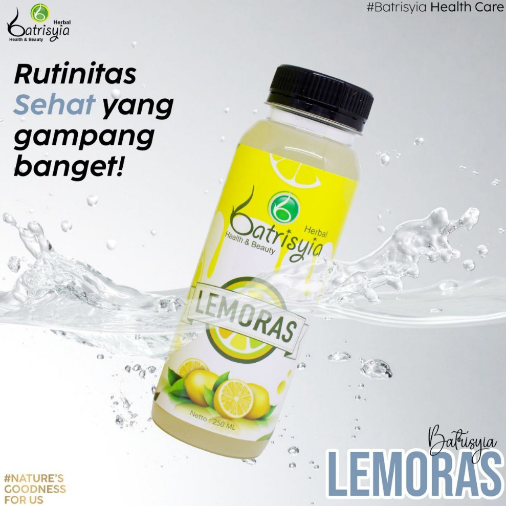 

Batrisyia Lemoras Minuman herbal dari perpaduan lemon segar dan madu alami Exp. 12.2026