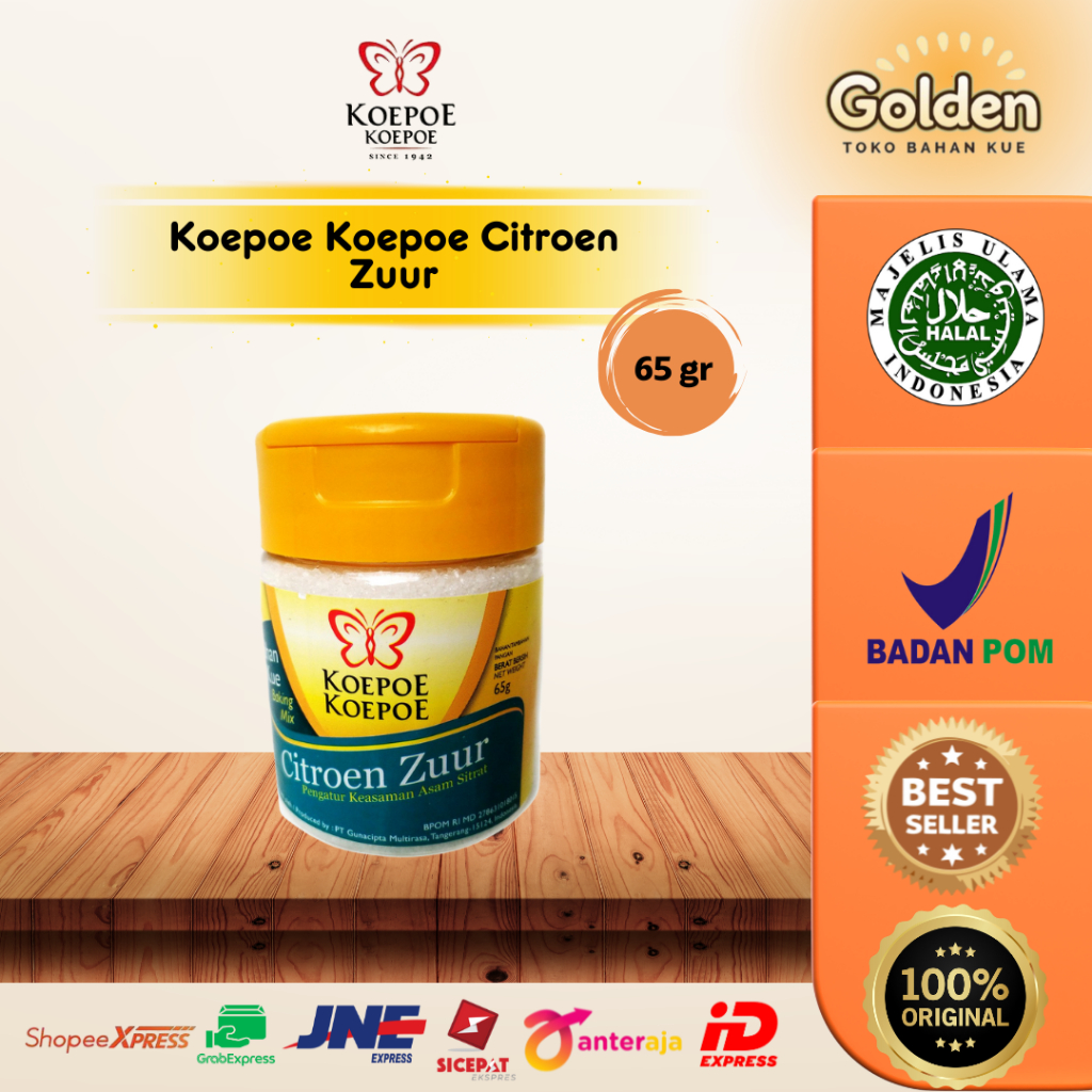 

Koepoe Koepoe Citroen Zuur 65gr