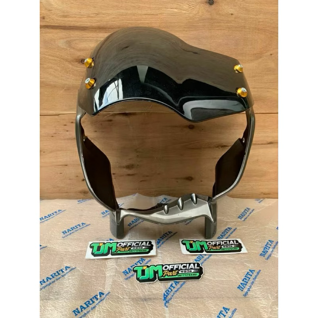 SETT BATOK LAMPU + VISOR TIGER REVO BATOK DEPAN TIGER REVO + VISOR / COVER lampu tiger revo batok hi