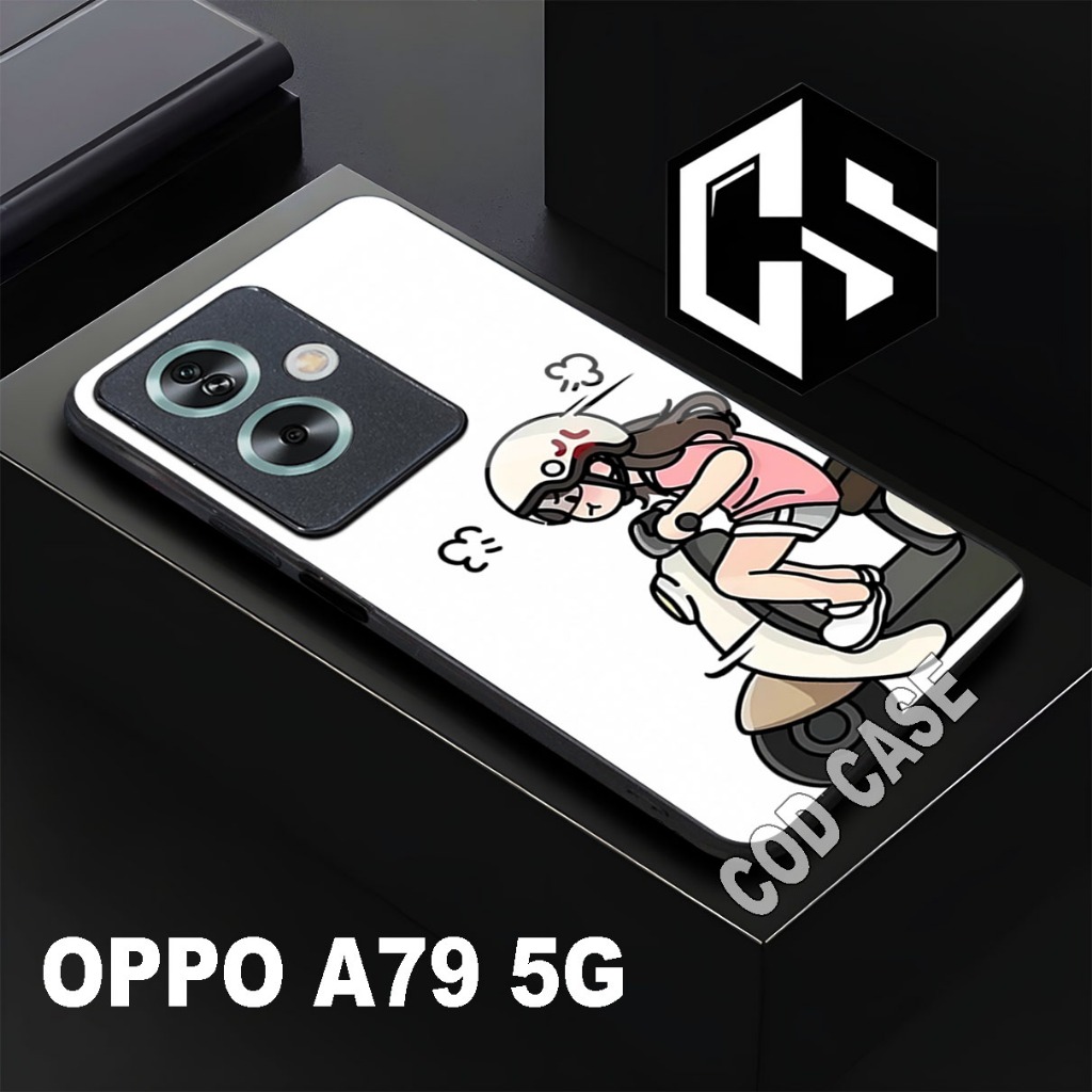(COD 119)Softcase Glossy OPPO A79 5G/case oppo a79/casing oppo a79 5g glitter/case oppo a79