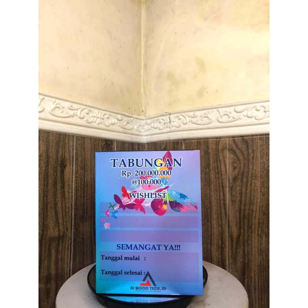 Celengan Jumbo Target 30juta/50juta/100juta/200juta Buka tutup Dengan kunci ganda