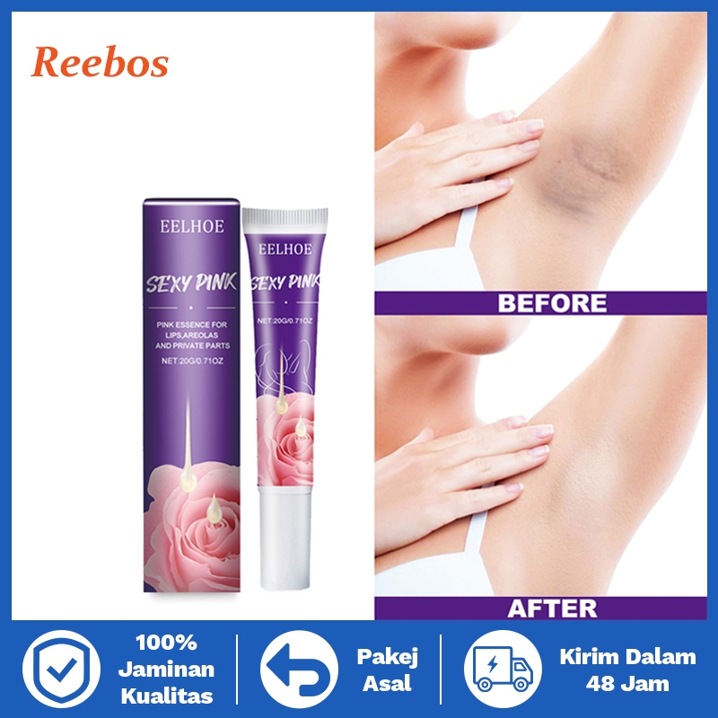 Reebos Redness Rejuvenating Serum Pemerah Bibir Dan Puting Miss V Vagina Hitam Cream Sexy Pink Brigh
